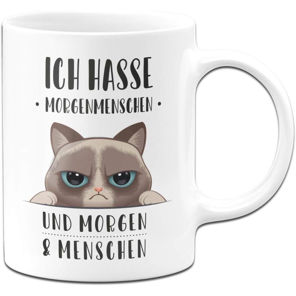 German Cat Ceramic Coffee Mark Cup Tea Cup German 301-400ml