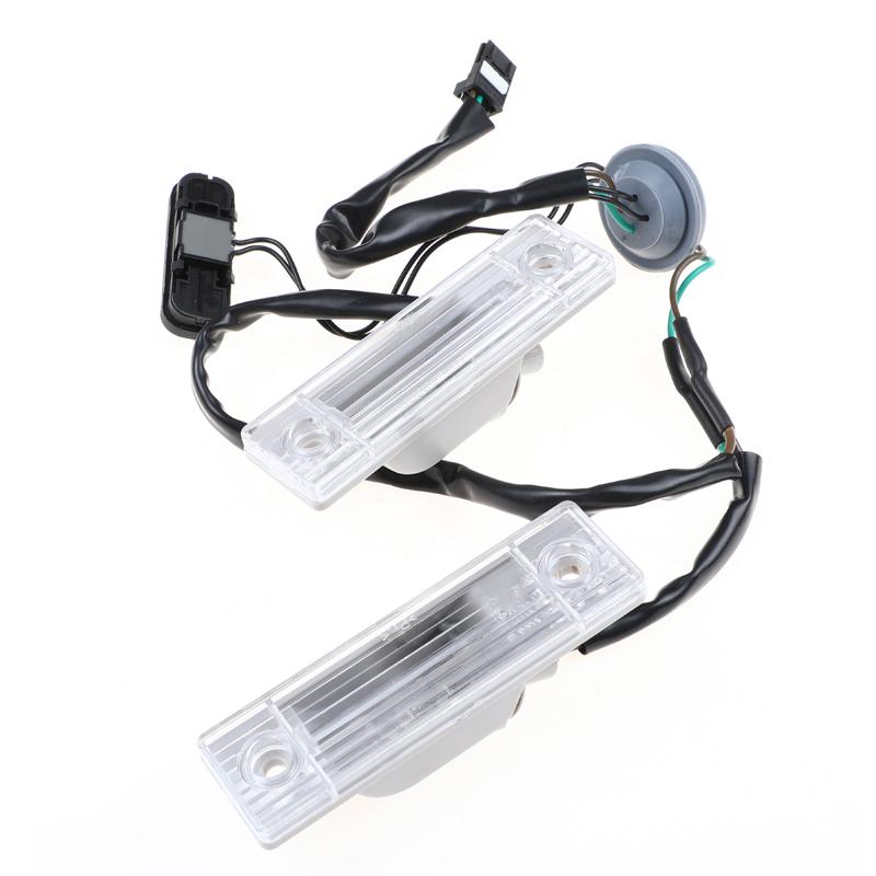 95961097 Rear Car License Plate Light Lamp W/ Trunk Release Switch Lock Tailgate Lid Button For Chevrolet Chevy Cruze Orlando