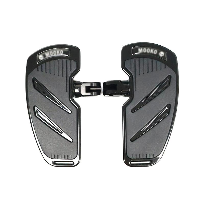 For Harley-Davidson Street Bob Fat Bob STREET BOB FAT BOB Motorcycle Driver Footboard Rider Footpegs Footrests Accessories чёрный