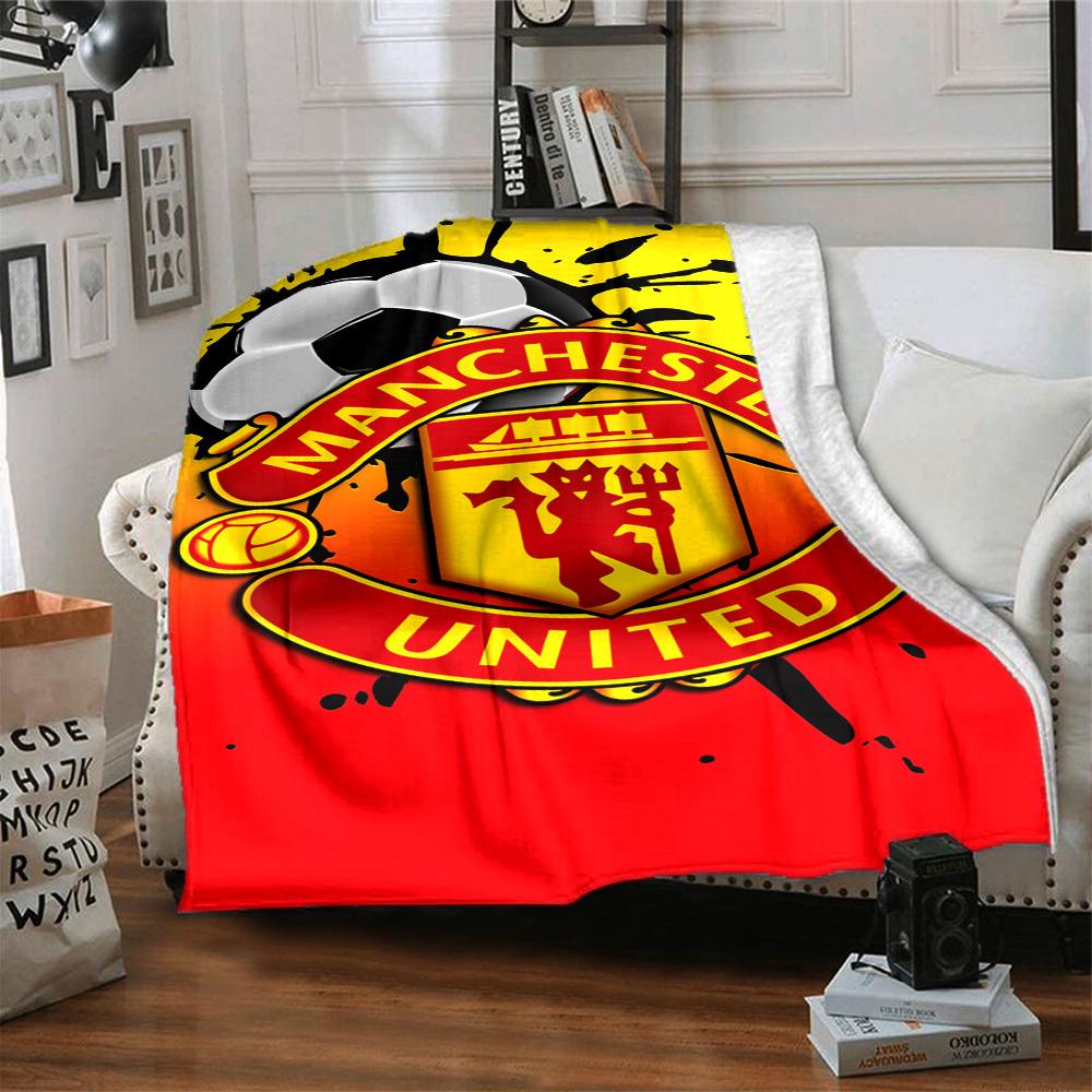 Manchester Blanket Soft Warm Cozy Suitable for Chair Office Chair Bedding Four Seasons Multipurpose Modern Perfect Gift for Relatives and Friends