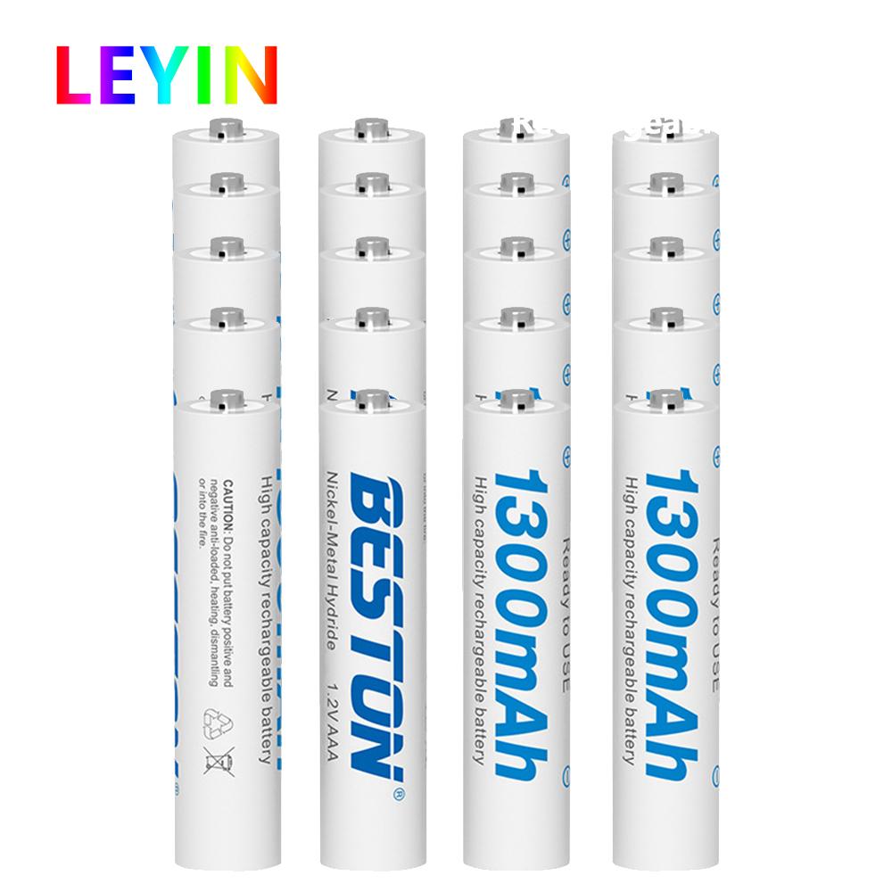 1.2V NI-MH AAA 1300mAh Battery Rechargeable Batteries Pre-charged Bateria for Camera Toys