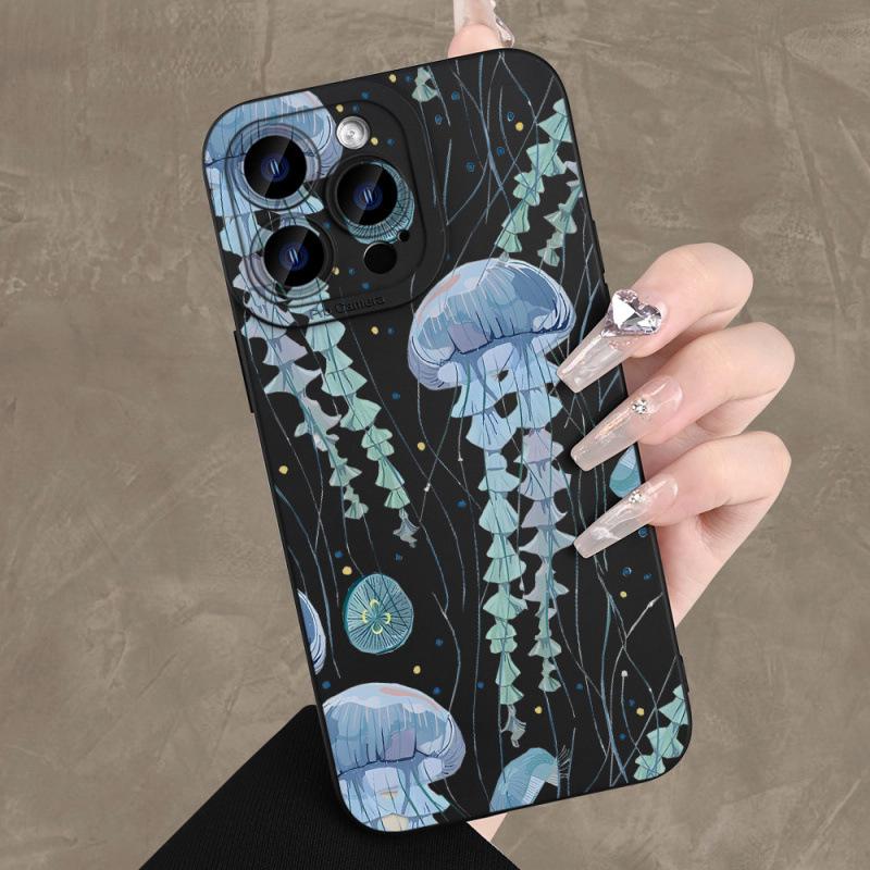 Ocean Jellyfish iPhone Case: Compatible with iPhone 11 To 15