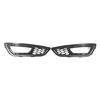 Front Fog Light Cover Foglight Lamp Lower Bumper Bezel Frame for Focus 15-18