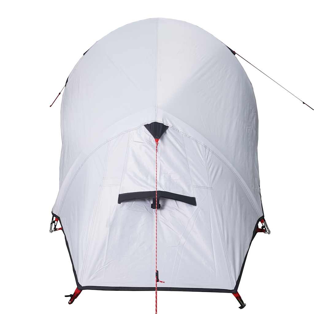 Tunnel Camping Tent for 3 Persons White & Dark Waterproof