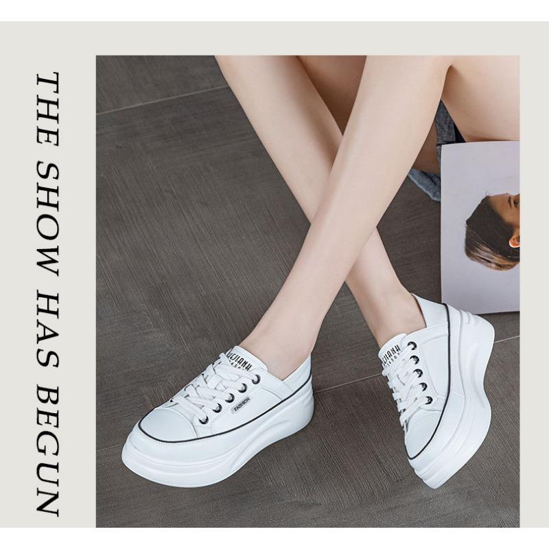 

Muffin thick-soled two wear mesh breathable little white shoes women s summer versatile leather mesh shoes casual sports board shoes 40