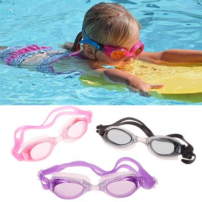 PC Swimming Goggles Kids Children Swimming Pool Diving Swim Water Sports Glasses Waterproof Anti Fog With Earplug With PVC Bag