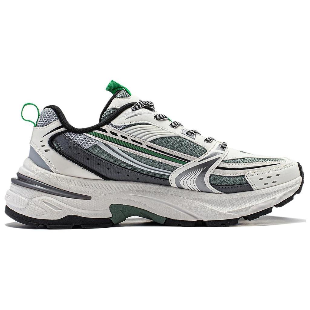 Li-Ning Aurora 2K V2 Synthetic Leather Comfortable Versatile Wear-Resistant Non-Slip Low-Top Casual Shoes Women Sneaker AGCU026-3