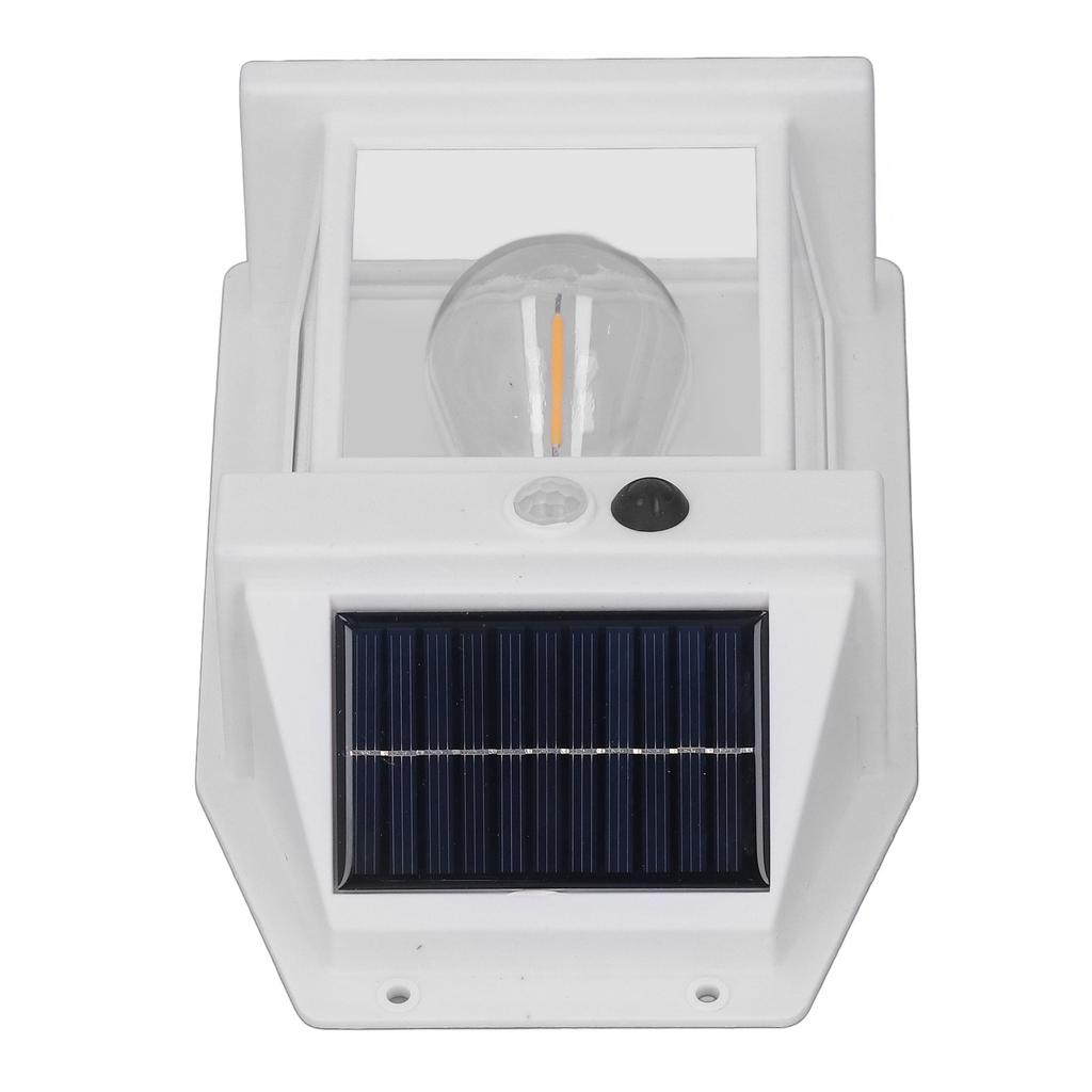 Solar Tungsten Wall Light Outdoor Sensor Interaction Lamp Exterior Lighting Fixtures Wall Mount IP65 Waterproof