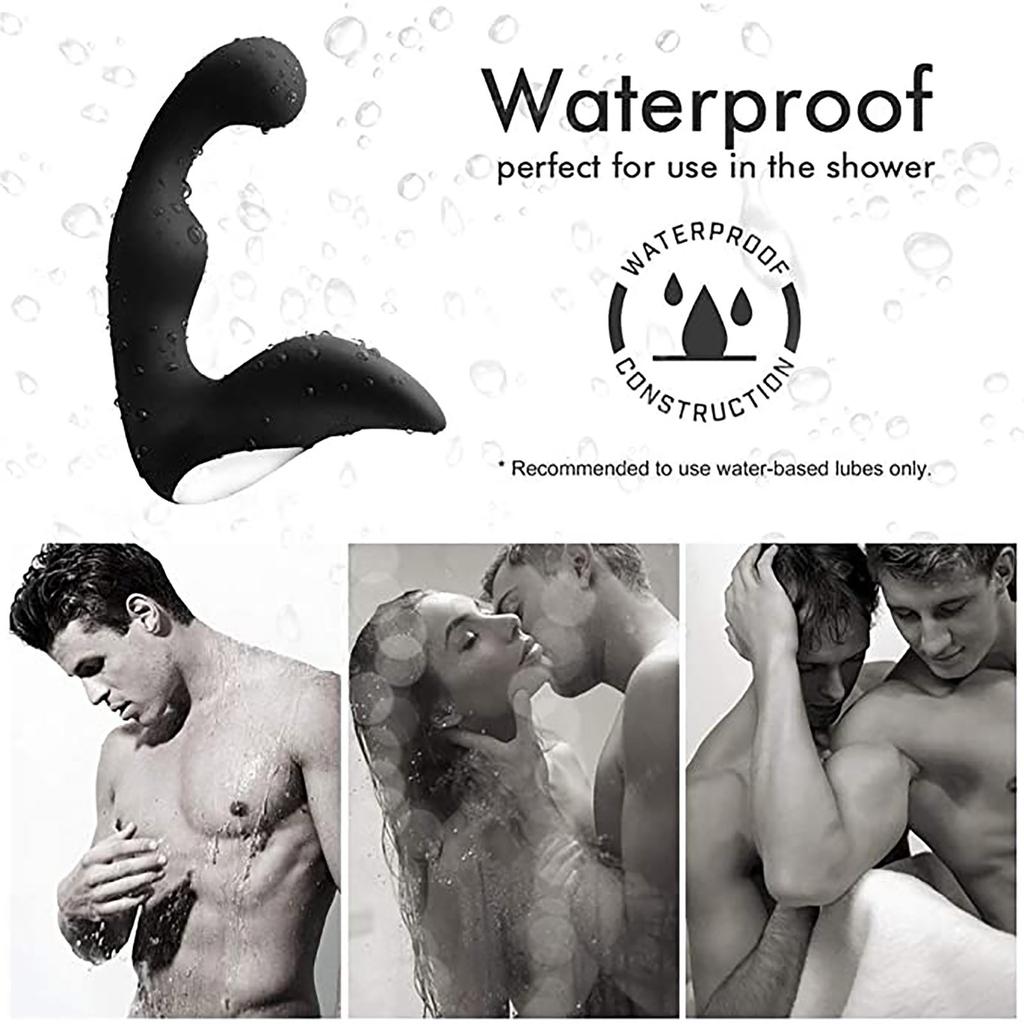 Prostate Massager Male Vestibular Anal Plug Wireless Remote Control 