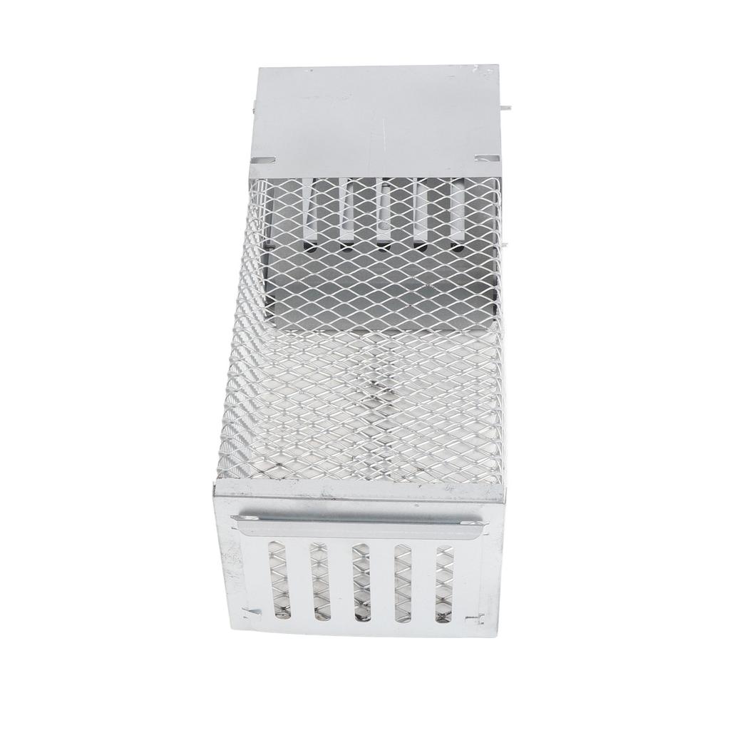 Mice Catch Cage Single Door Auto Door Lock Humane Mouse Trap for Indoor Shopping Mall Restaurant