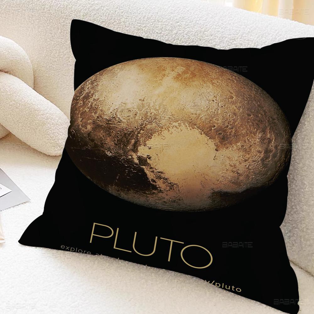 Space Planets Decorative Room Aesthetics Pillow Case Home Decor Bedroom Sofa Bed Couch Pillow Cover 45x45