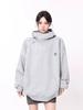 TOWYYO Turtleneck Hoodie with Star Zipper Solid Long Loose Plus Sizes Voluminous Ninja Winter Women's Harajuku-Style Decoration, Closure, Color,