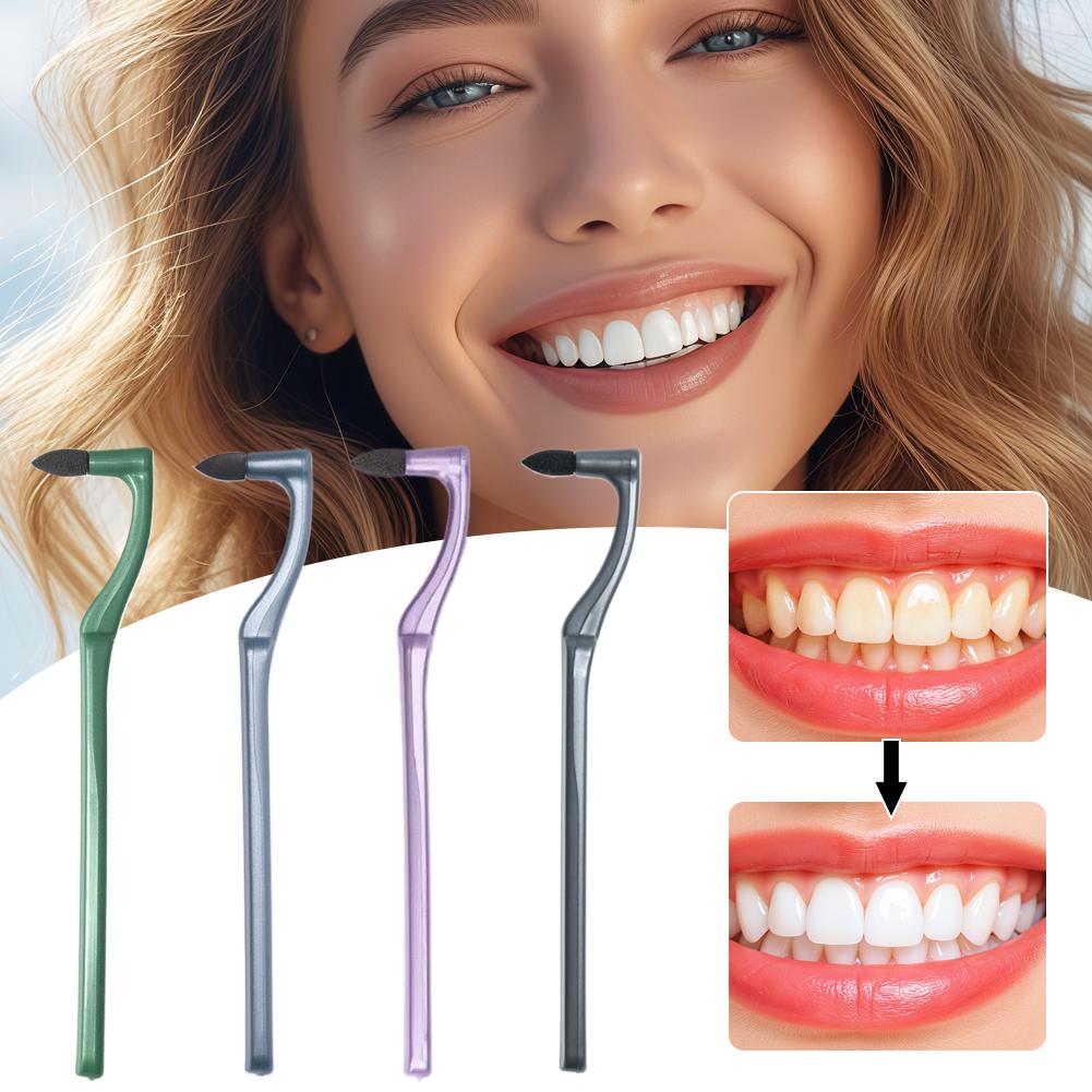 Manual Tooth Stain Remove Tartar/Tea/ Smoke Stains Interdental brush Powerfree Operation Orthodontic Toothbrush Oral Care Tool