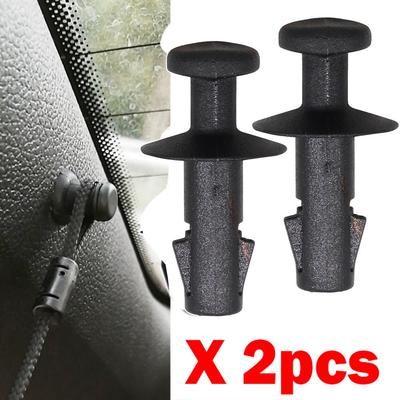 2x For Buick Encore Chevrolet Trax Track Tracker 2013 - 2019 Βάση χορδών ραφιού δεμάτων Load Cover Pivot Clip 95129884 2017 2018