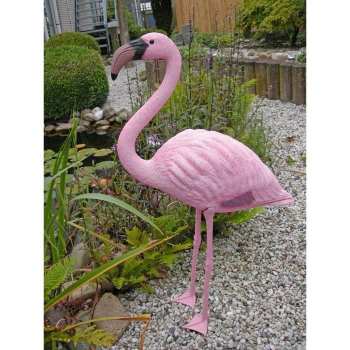 Resin Flamingo - Height 88 Cm - Garden Decoration UBBINK