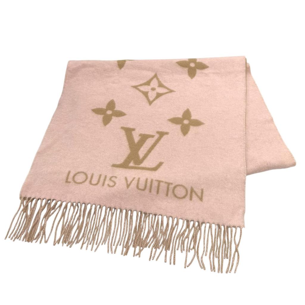 Excellent LOUIS VUITTON Scarf muffler reykjavik cashmere Women M78908 Used