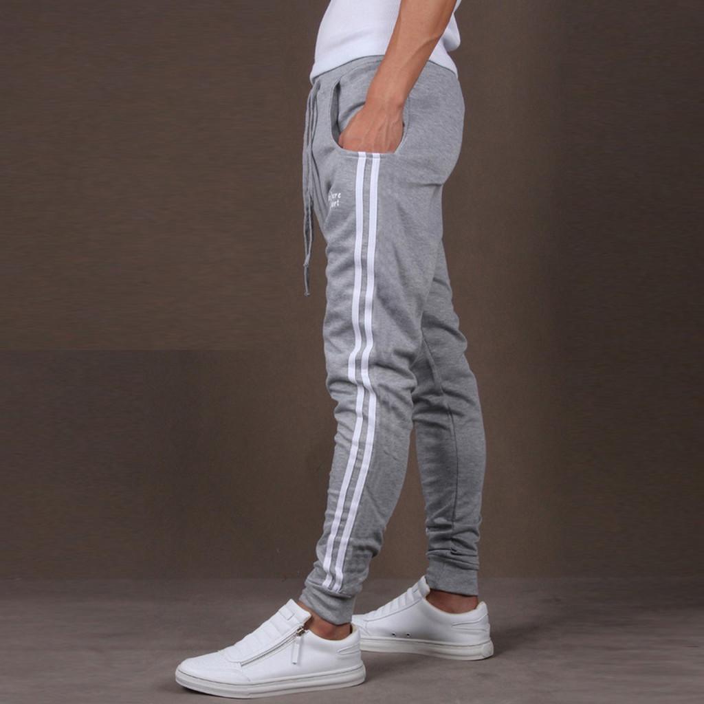 LEERYAAY Men Splicing Printed Overalls Casual Pocket Sport Work Casual Trouser Pants LEERYAAY Men Splicing Printed Overalls Casual Pocket Sport Work Casual Trouser Pants