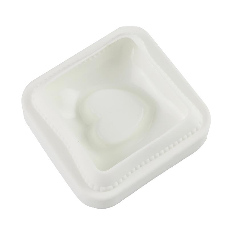 Stampo in silicone per torta fondente con cuscino d'amore, stampo in silicone per mousse bianca, stampo per cioccolato fai da te