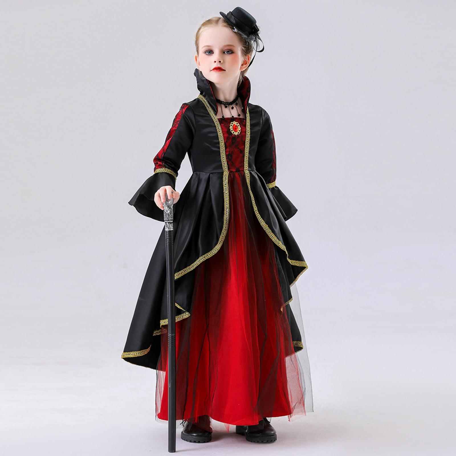 

Костюмы на Хэллоуин для девочек, маскарадные костюмы для косплея 150 чёрный