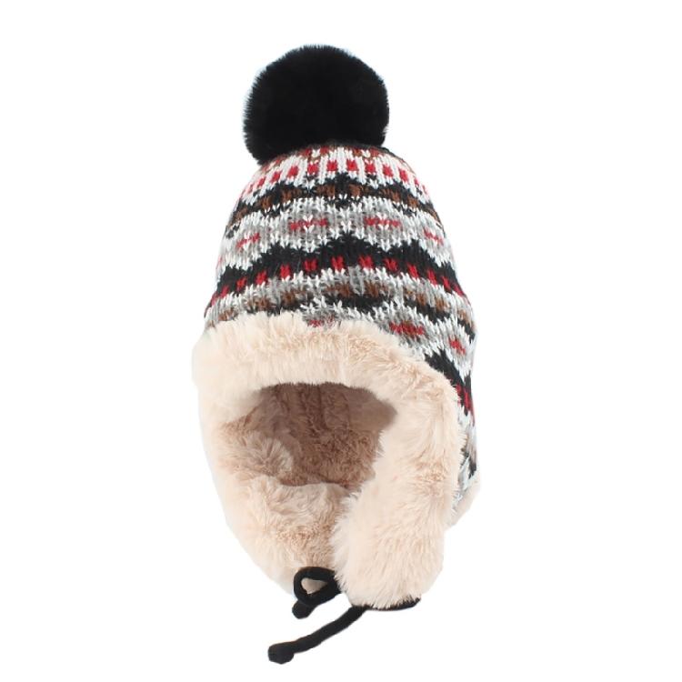 Lovely Pom Knit Caps Winter Crochet Hat Warm Hats Fashion Knitted Hat Winter Hat for Women Girl