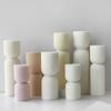 Flexible Silikonform Handgemachte Duftkerzenform Gestreifte Säulenform Aromatherapie Schmuckform Heimdekorationen