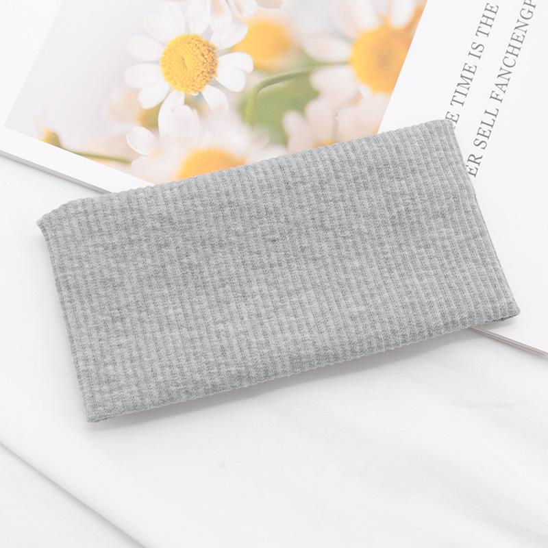 Women Solid Hairband Wide Hair Bands Elastic Headband Makeup Hair Hoop Yoga Vintag Headwrap Hairstyles Fashion Hair Accessories