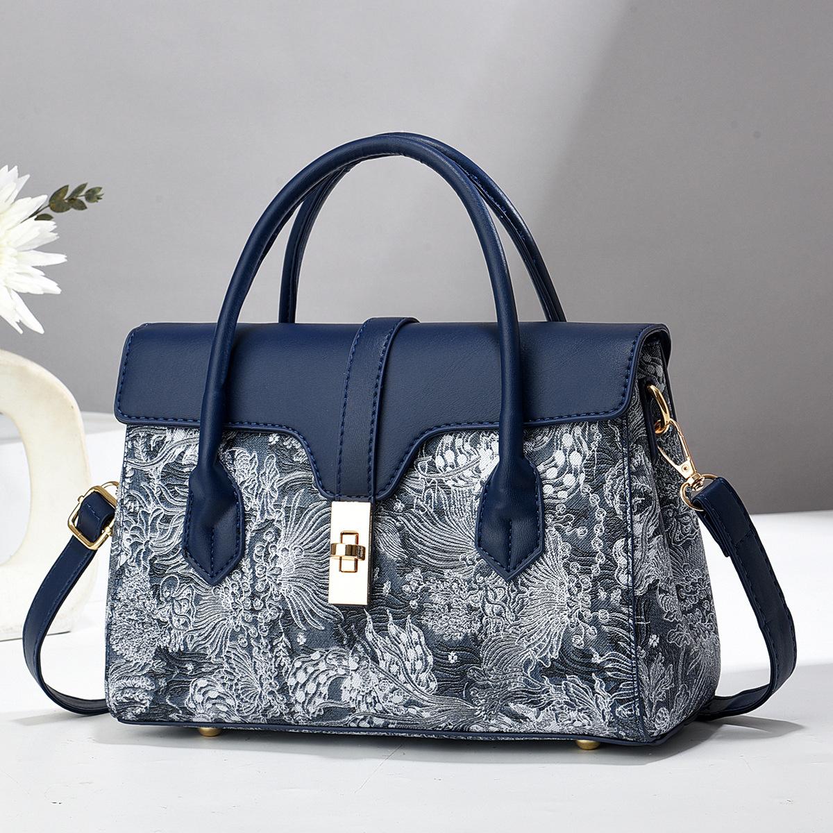 

Women s Small Shoulder Bag Summer Female Handbag Messenger Bag Niche New Fashion All-match синій