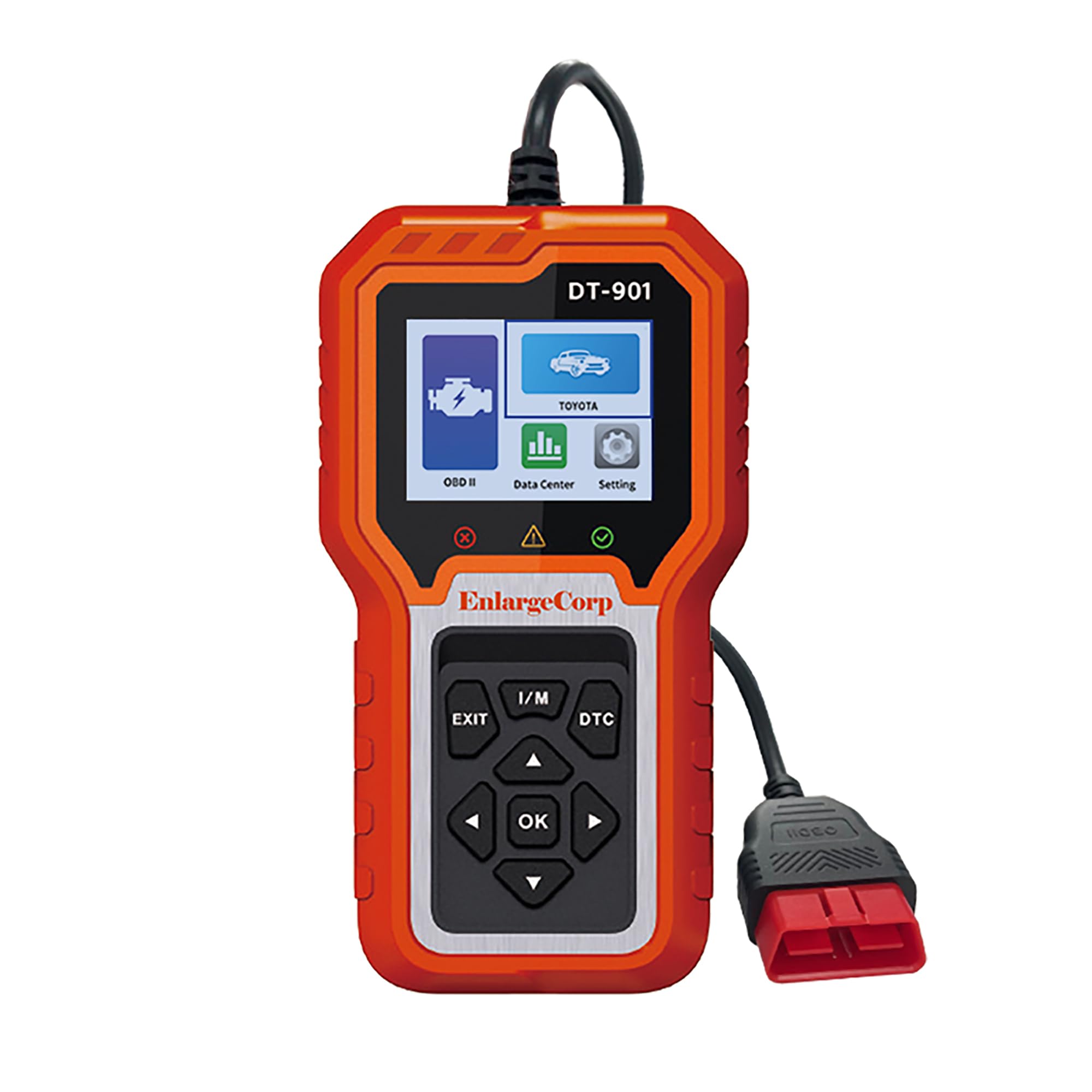 

Увеличить Shoji Диагностический инструмент OBD2 для полной диагностики системы для автомобиля Код ошибки DTC Выбросы и Совместим с автомобилями Toyota Инструмент,