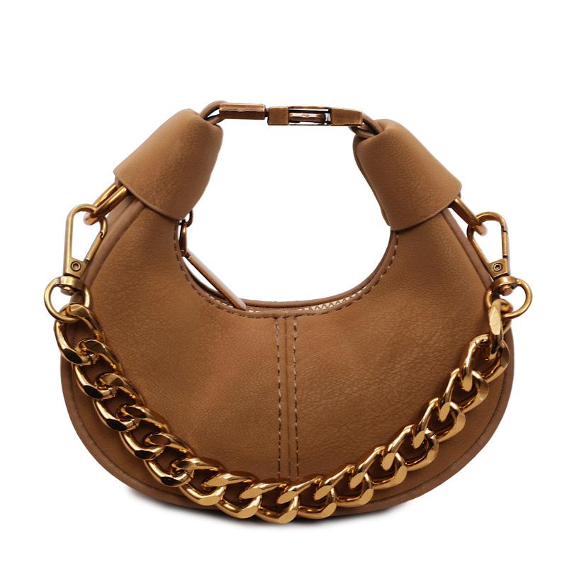 Fashion Crescent-shaped Handbag - A Niche Trend Single-shoulder Crossbody Bag At The Armpit