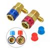 R134A Quick Connector Adapter Coupler Auto A/C Manifold Gauge Low/High AC HVAC
