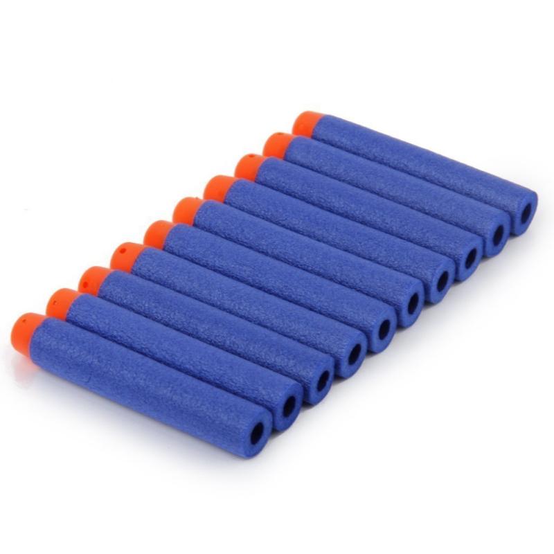 10 Stück/Beutel 7,2 cm Hohlkopf Soft Darts Spielzeug für Nerf N-Strike Elite Series Blaster