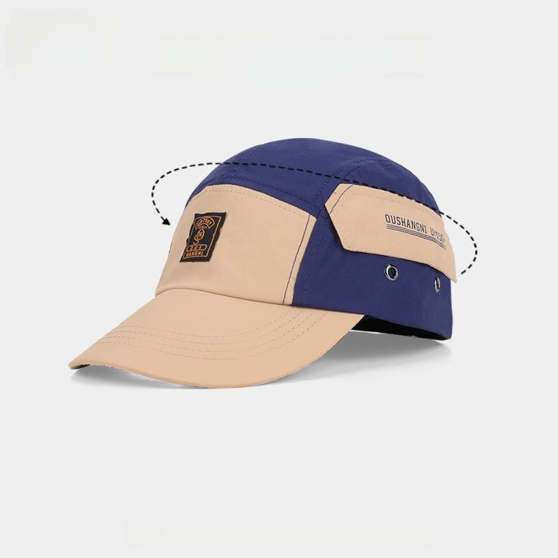 Summer Sports Sun Hat For Men With Breathable Water Resistant Nylon Cap For Outdoor Activities