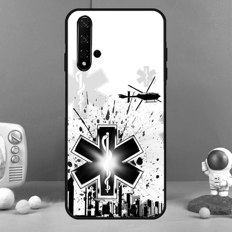 EMT EMS Medical Rescue For Huawei Nova 3i 7i 8i 11i 12i 9 10 SE Y60 Y61 Y70 Y72 Y73 Y90 Y91 P20 P40 P30 Lite Case