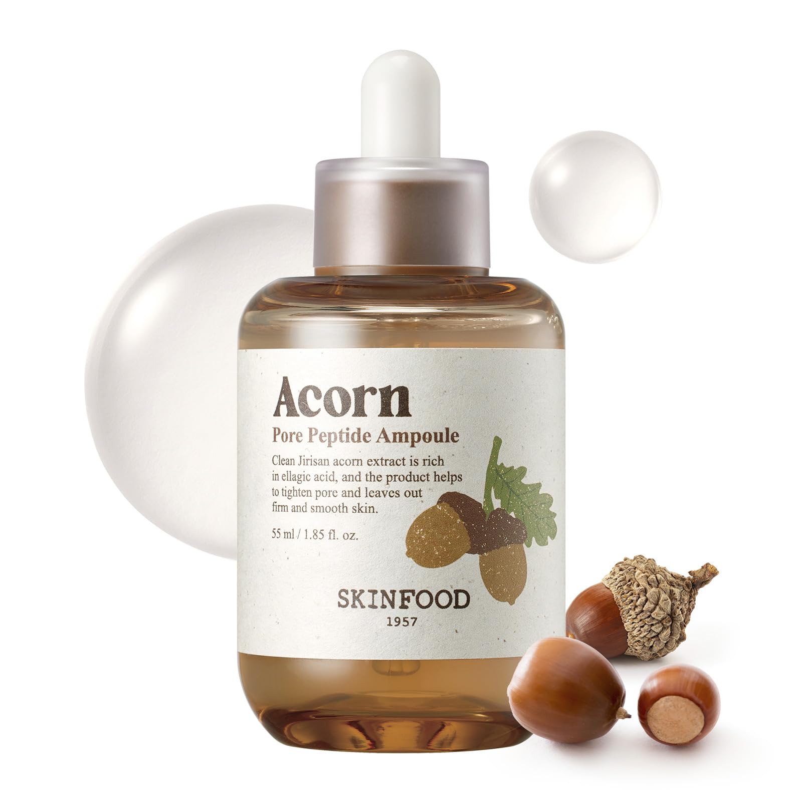 

SKINFOOD Acorn Pore Peptide Ampoule Korean Essence Serum