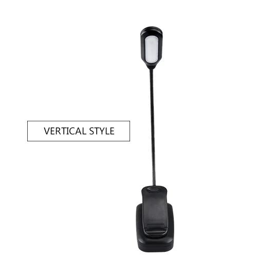 

Mini Book Clip Light Battery Powered Book Light Eye Protection Reading Lamp Portable Small Desk Lamp for Bedroom Study Readers 1 PCS