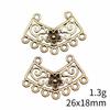 Gifts For Women Jewelry Findings & Components Curved Necklace Connector Accessories Parts Women's Bags Accessories