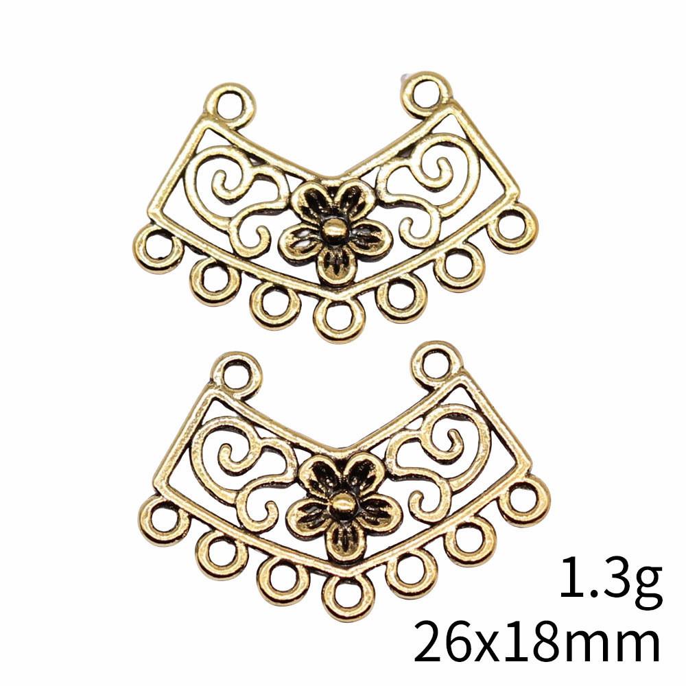 Gifts For Women Jewelry Findings & Components Curved Necklace Connector Accessories Parts Women's Bags Accessories