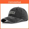 Retro Embroidered Cotton Baseball Cap Adjustable Sun Hat For Couples