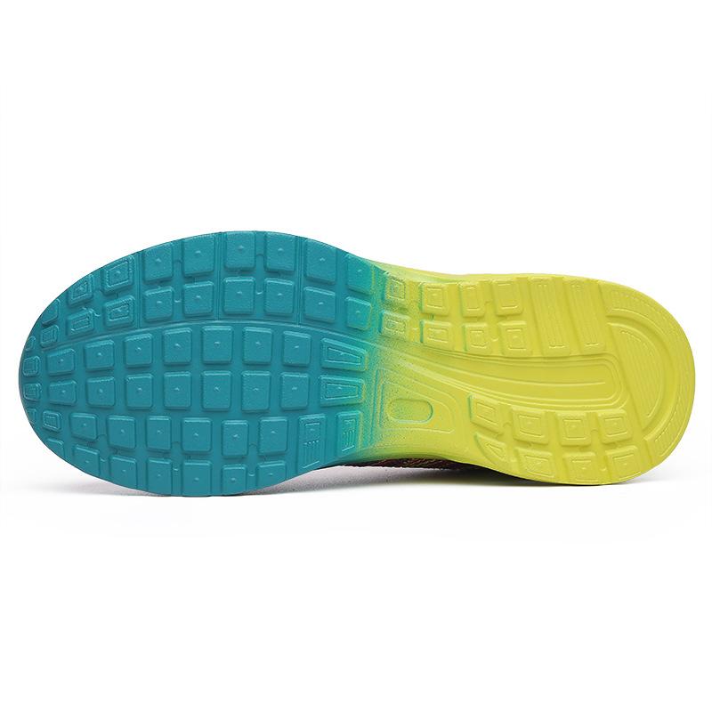 New Large Size Women's Lightweight Casual Shoes Breathable Fly-woven Air Cushion Sneakers