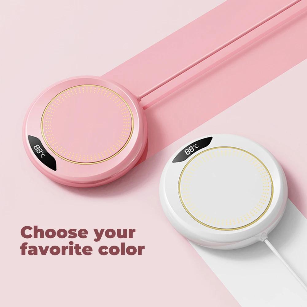 Thermostatic Heating Coaster USB Home Heating Coaster 3-speed Adjustment Heating Constant Temperature For Milk Tea Cup Heater