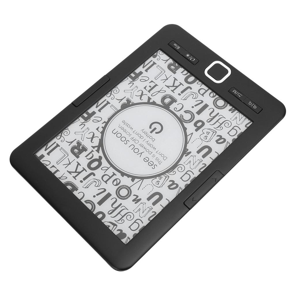 BK6033 Electric Book Reader with 8G Storage Adjustable Brightness 6 Inch Ink Screen Book Reader for Commuting Travel