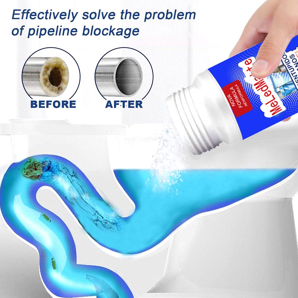 1 Pcs Powerful Kitchen Pipe Dredging Agent Toilet Kitchen Deodorant Sewer Sink Cleaning Fast To X1W4