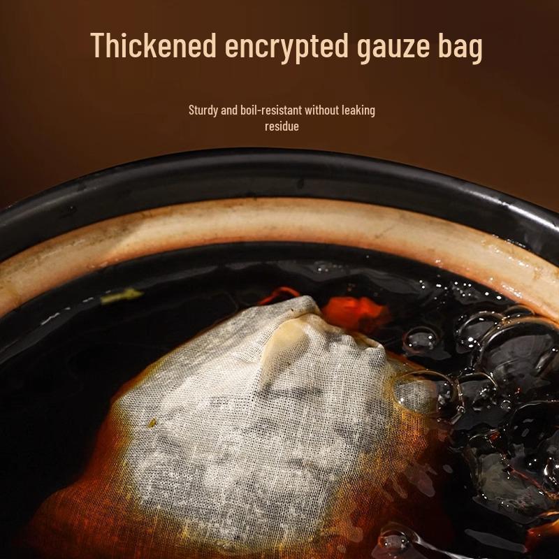 Newcomer Exclusive: Pure Cotton Gauze Spice and Tea Filter Bag for Soup and Fish Separation