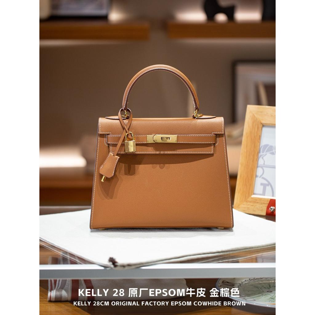 Kazilan Kelli 28 Second-generation Kelly Bag Large Capacity Handbag Versatile Fashion One-shoulder Crossbody Women's Bag