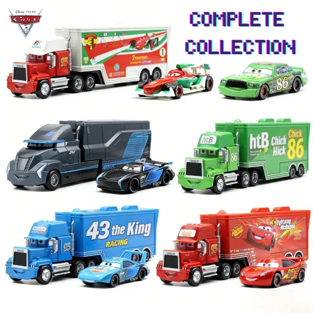 Discover Intime Disney Pixar Cars And Truck Set Collection Car Toy Lightning Mcqueen Uncle Mack Model Truck Racing Car For Christmas Gift