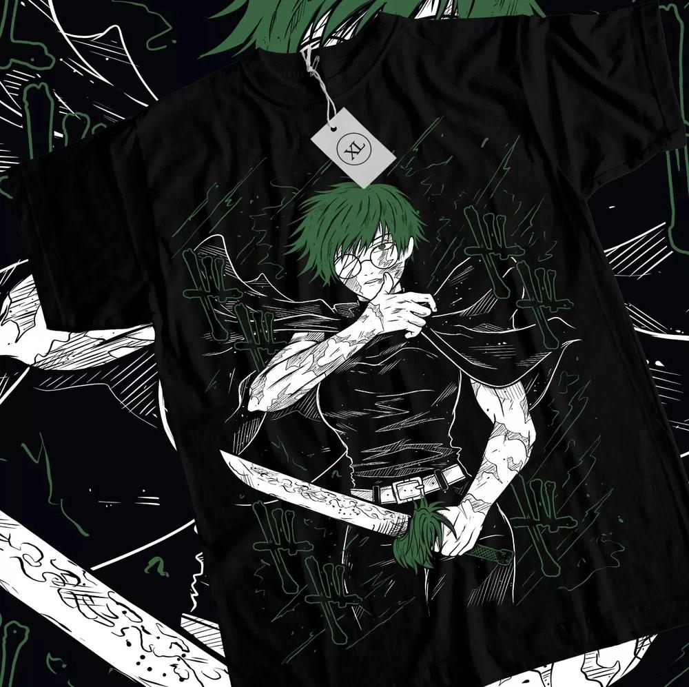 Maki Zenin Tshirt Jujutsu Kaisen Anime Unisexga Kawaii Gift Shirt All Size S