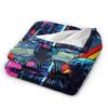 Soft Blankets Kids Adult Decorative Vintage Arc Raiders Dude I Said Friendly Throw Blanket  Flannel Bedspread Sofa Bed Cover