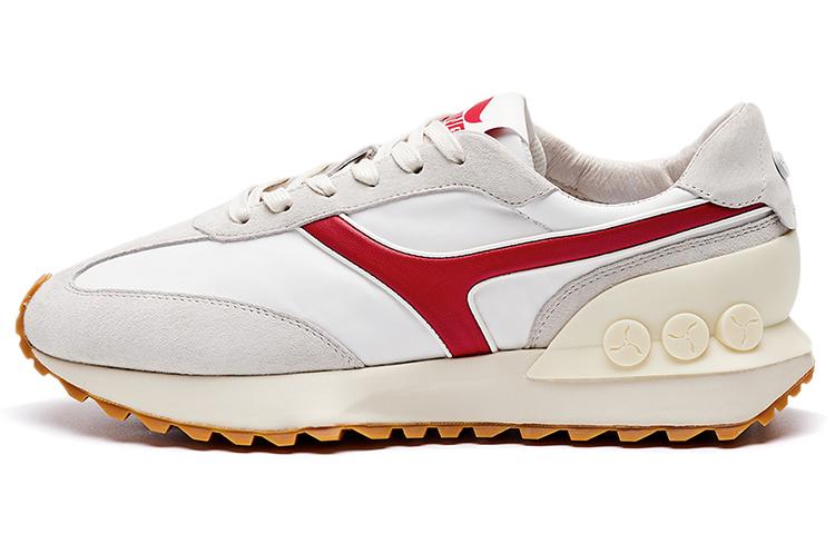 LI NING 1990 Classic Collection Cushioning, Wear Resistant Low top Running Shoes Men s Red White ALFR113-1 42