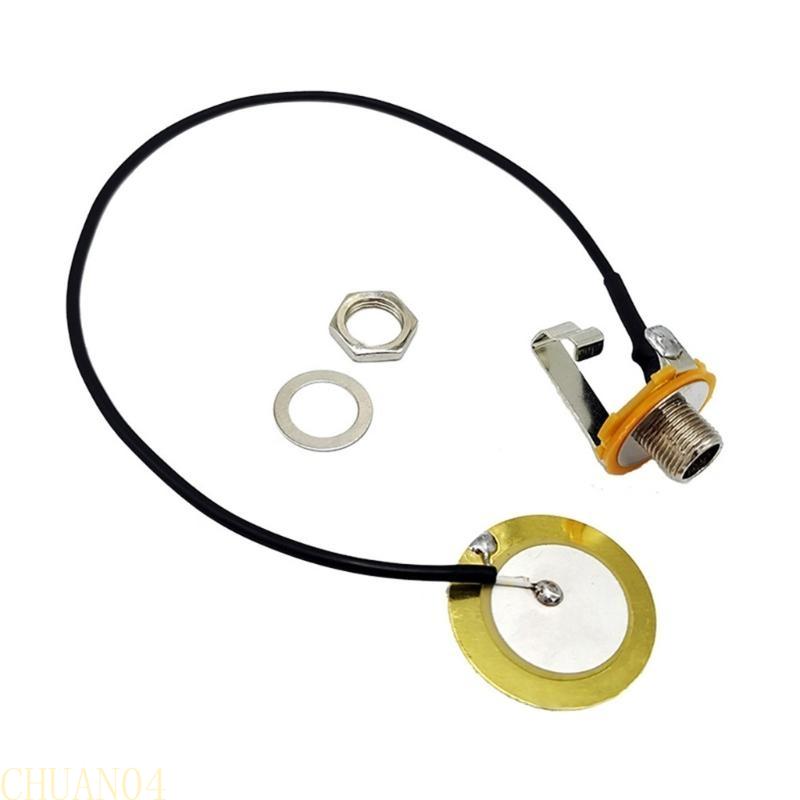 A1A2 Self-adhesive Kalimba Pickup Piezo Transducer Microphone Contact Piezo Pickup