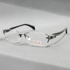 Brand High Definition Presbyopia Glasses Frame Men 2025 New Women Rimless Prescription Square Eyeglasses Reading Eyeglasses